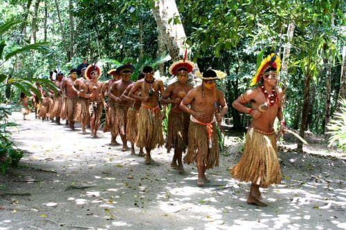 Índios Pataxó, da Reserva Indígena Pataxó da Jaqueira